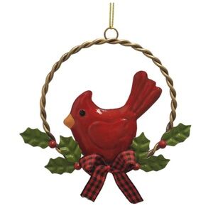 St. Nicholas Square® Cardinal Wreath Christmas Ornament